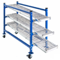 Flow cell single lane cart