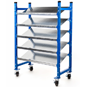 Flow cell pick shelfs